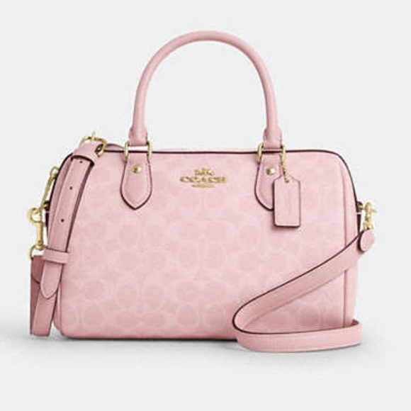Rowan Satchel Bag In Signature Canvas - Picture 1 of 10
